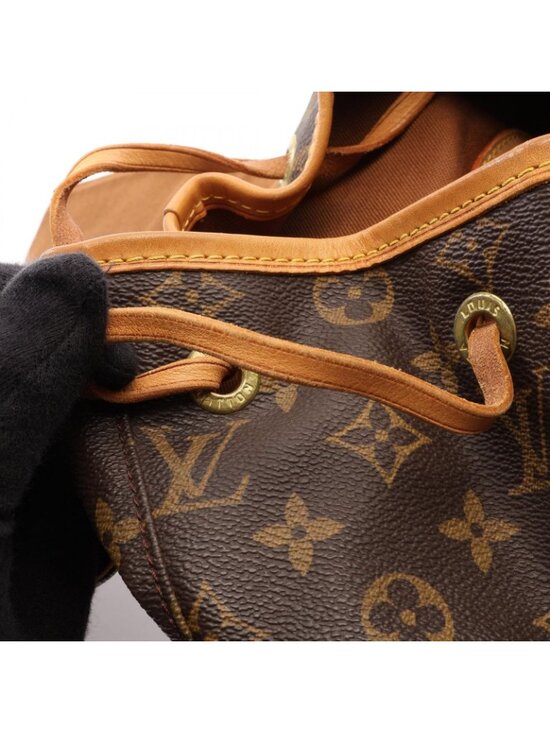 Louis Vuitton Backpack Montsouris GM Monogram Canvas Leather main image 11